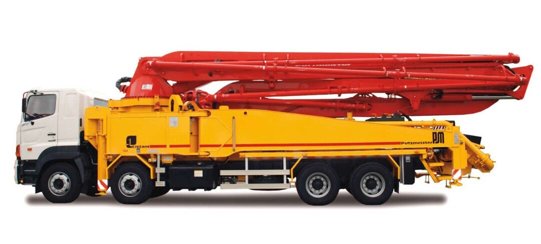 Аренда бетононасоса (автобетононасоса) Putzmeister M 52-5