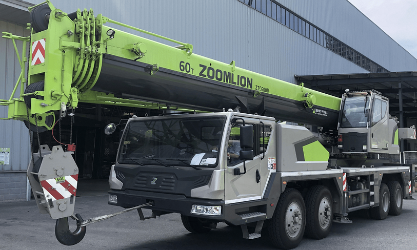 Аренда автокрана (автомобильного крана) Zoomlion ZTC600V