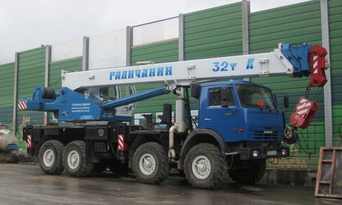 Автокран Галичанин КС-55729-5В вездеход 32 тонны