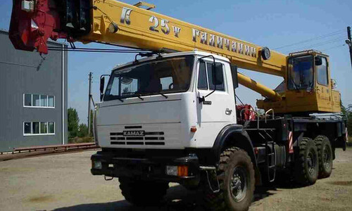 Автокран Галичанин КС-55713-5 вездеход 25 тонн
