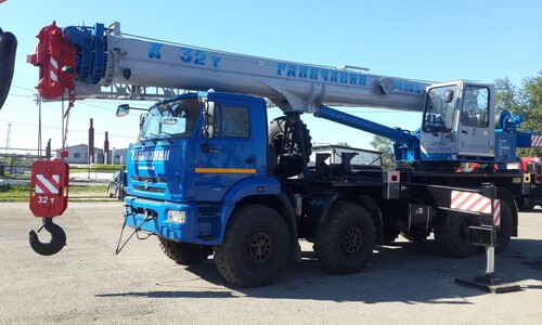 Автокран Галичанин КС-55729-5В вездеход 32 тонны