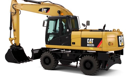 Аренда колесного экскаватора Caterpillar M322D