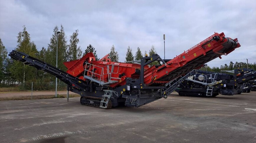 Аренда грохота Terex-Finlay 883+