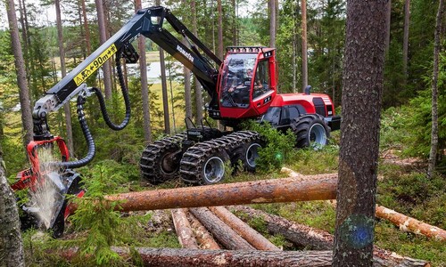 Аренда харвестера Komatsu 931