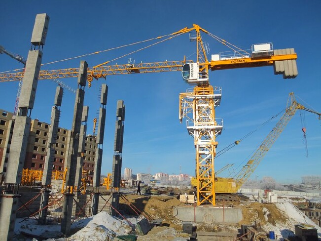 Аренда башенного крана Potain MC 235 B