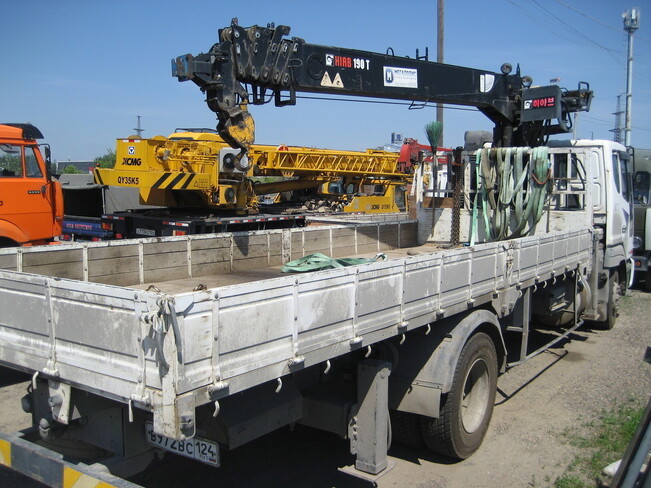Аренда крана-манипулятора (КМУ) HIAB 190 T