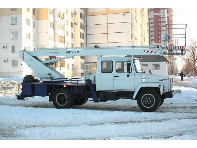 Аренда автовышки (автогидроподъемника) ГАЗ АПТ-17М (ГАЗ-3309)