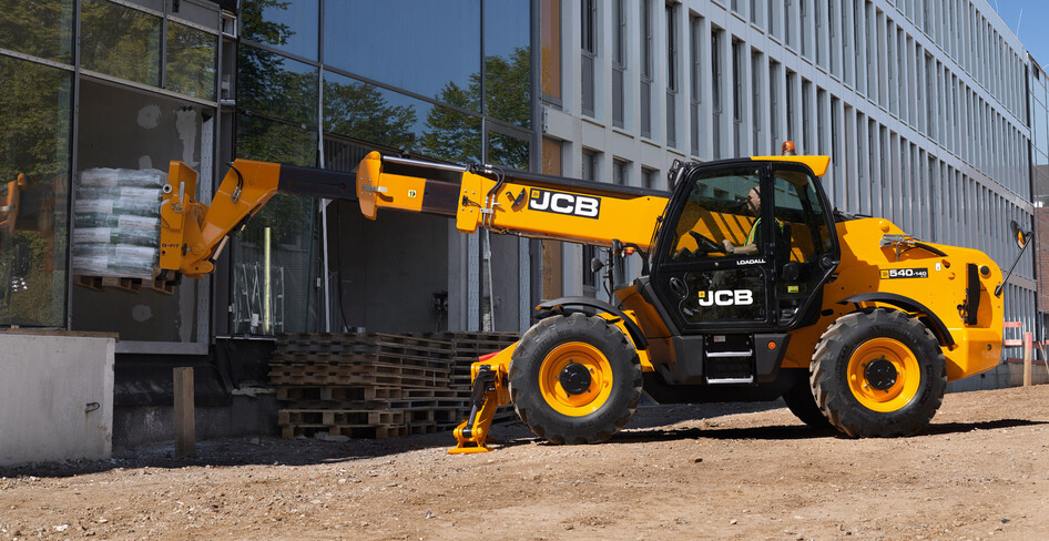 Аренда погрузчика JCB Loadall 540-140