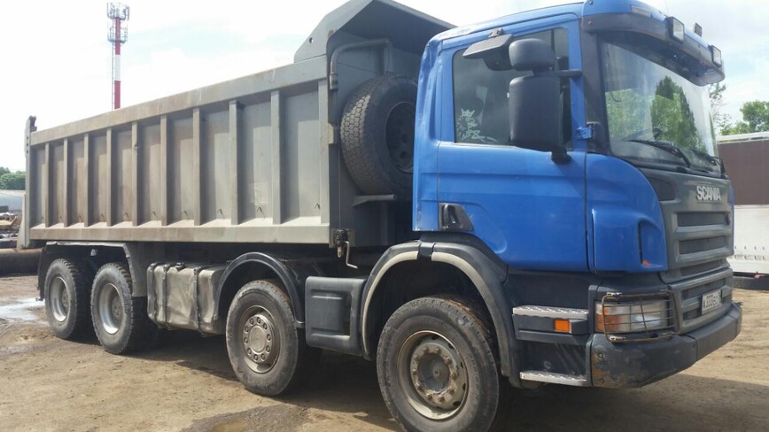 Аренда самосвала Scania 30 тонн